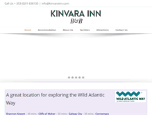 Tablet Screenshot of kinvarainn.com